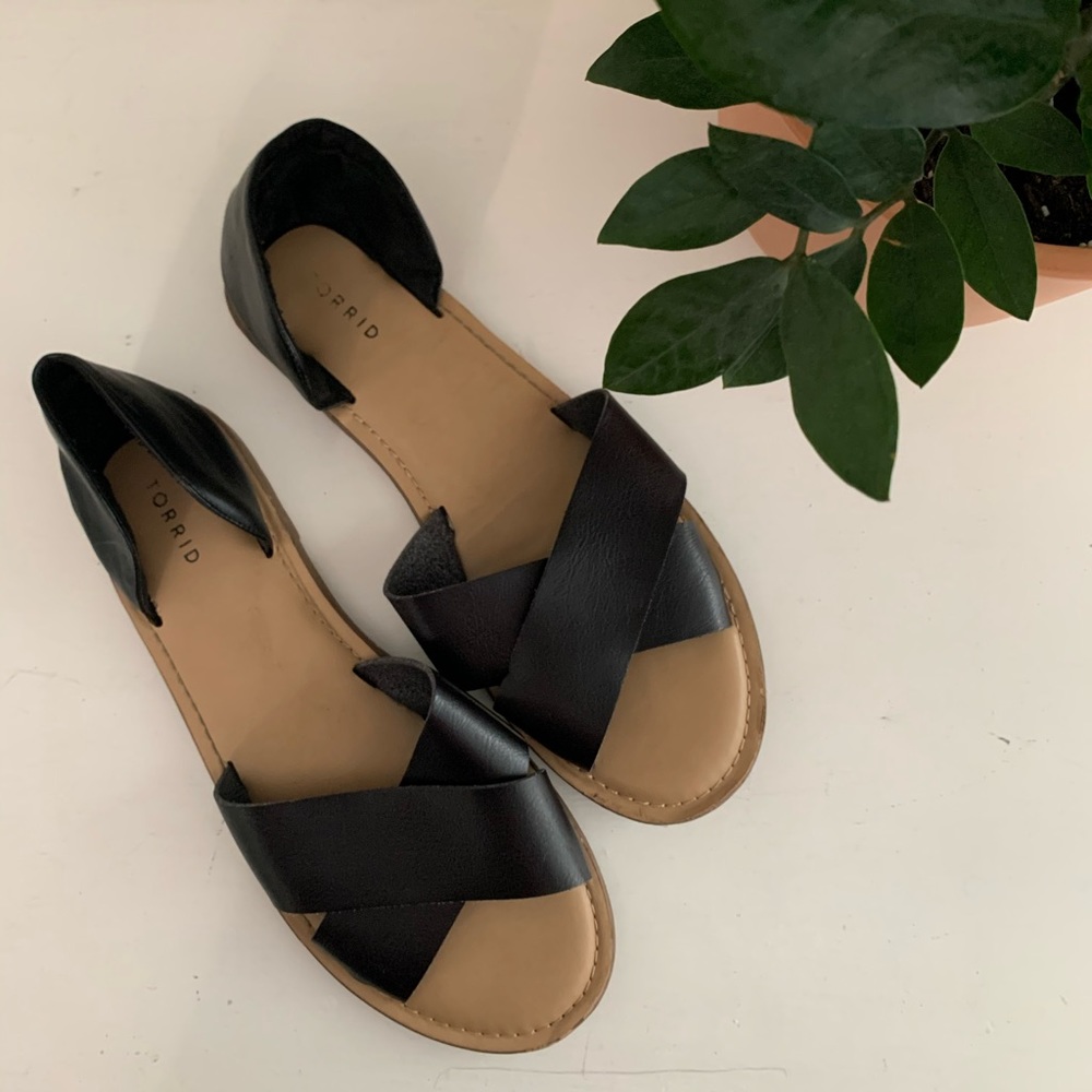 Torrid Black Sandals